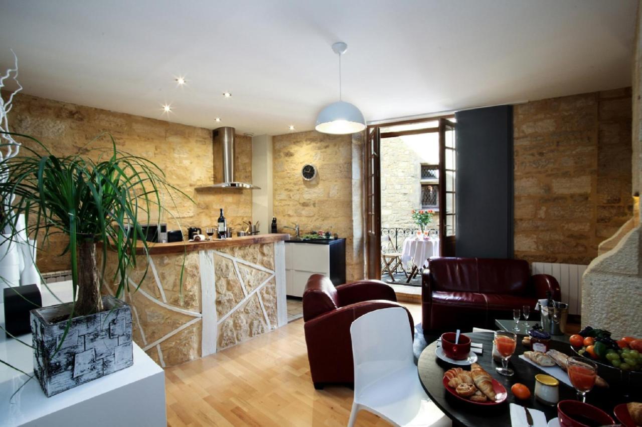 In Sarlat Luxury Rentals, Medieval Center - Maison Fenelon Екстер'єр фото